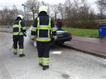 Prio 1 Brand Wegvervoer Auto Parkeerplaats BST N31 Rechts Stienkamp Drachten